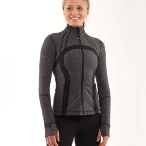 Lululemon Define Jacket *Soft Mini Check Black Heathered Coal Mini Check / Blk